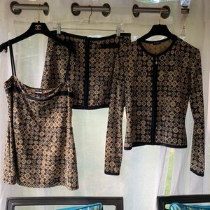 CHANEL 3 piece outfit.